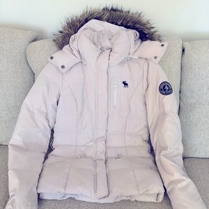 Abercrombie & Fitch warm down parka. Insulated.